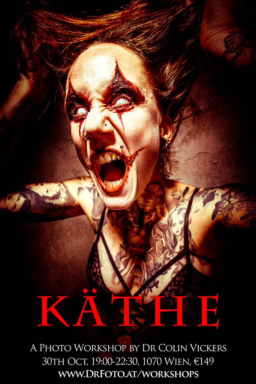 Crazy Psycho Killer Käthe - Horror Photography Halloween Photoshoot