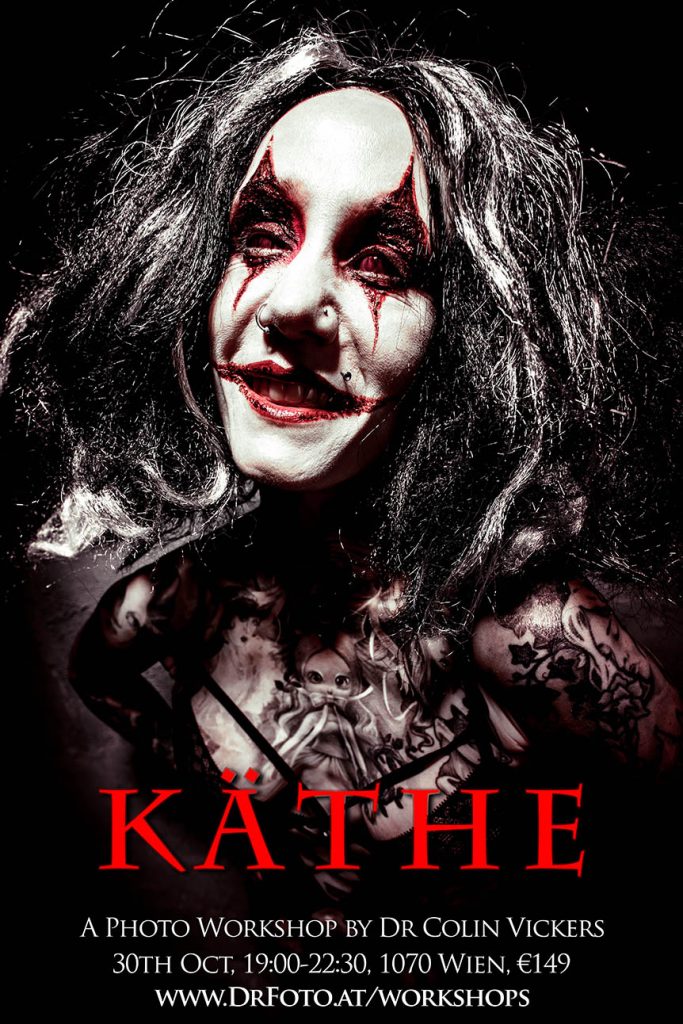 Crazy Psycho Killer Käthe - Horror Photography Halloween Photoshoot