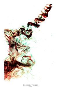 Fine Art Nude Photographer Vienna - Astract Art Colours Mixing Together