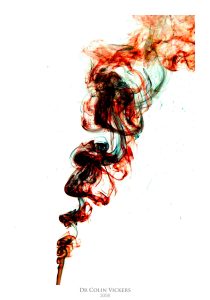 Fine Art Nude Photographer Vienna - Astract Art Colours Mixing Together
