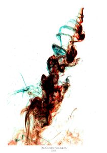 Fine Art Nude Photographer Vienna - Astract Art Colours Mixing Together