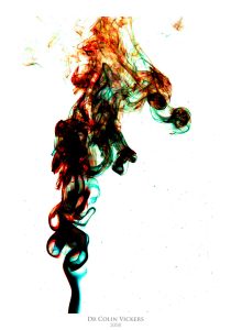 Fine Art Nude Photographer Vienna - Astract Art Colours Mixing Together