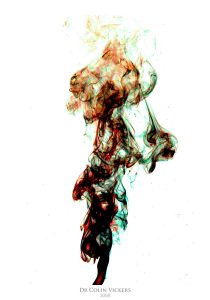 Fine Art Nude Photographer Vienna - Astract Art Colours Mixing Together