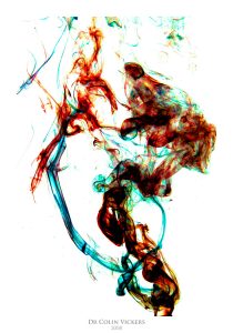 Fine Art Nude Photographer Vienna - Astract Art Colours Mixing Together