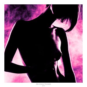 Fine Art Nude Photographer Vienna - Abstract Nude Woman In Smoke