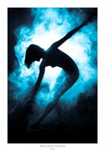 Fine Art Nude Photographer Vienna - Nude Woman Dances In Smoke
