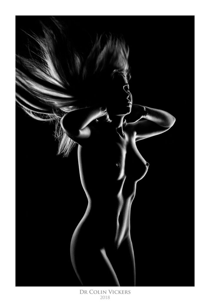 Amber Karis Bassick nude throwing her hair around
