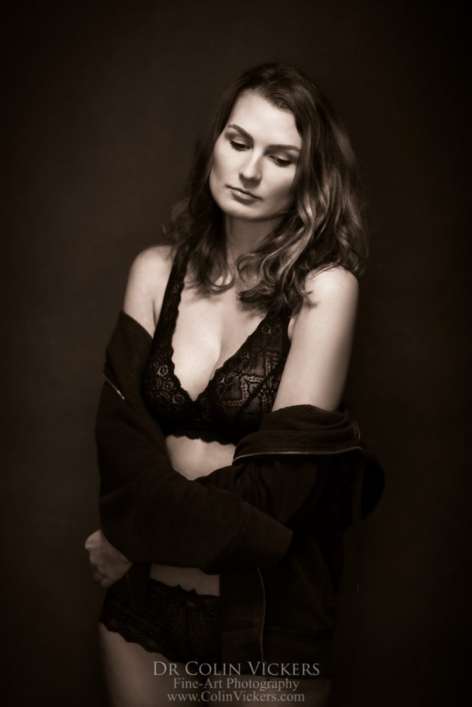 Beautiful woman in lingerie
