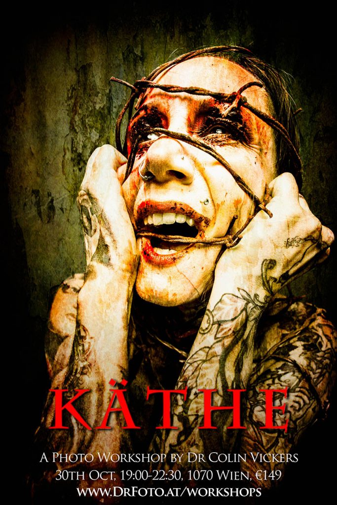 Crazy Psycho Killer Käthe - Horror Photography Halloween Photoshoot